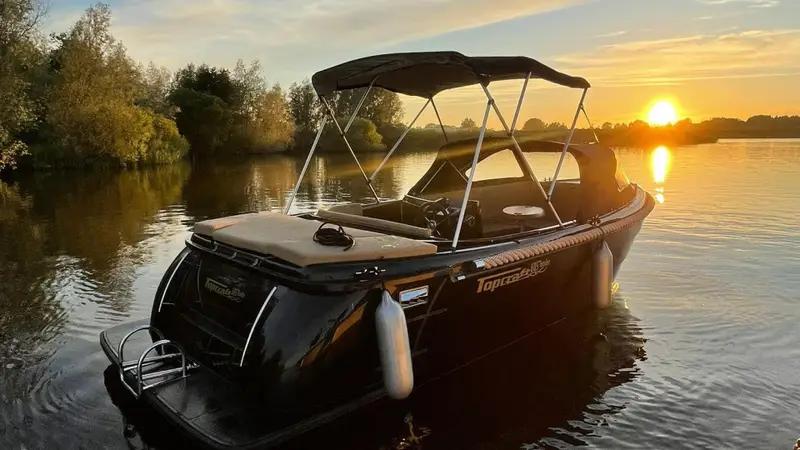 Boot varen Rotterdam